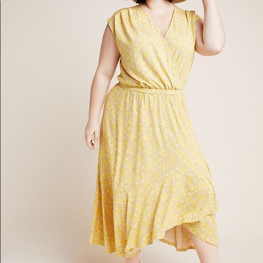 Anthropologie Maeve Fete Midi Dress - Picture 5 of 11
